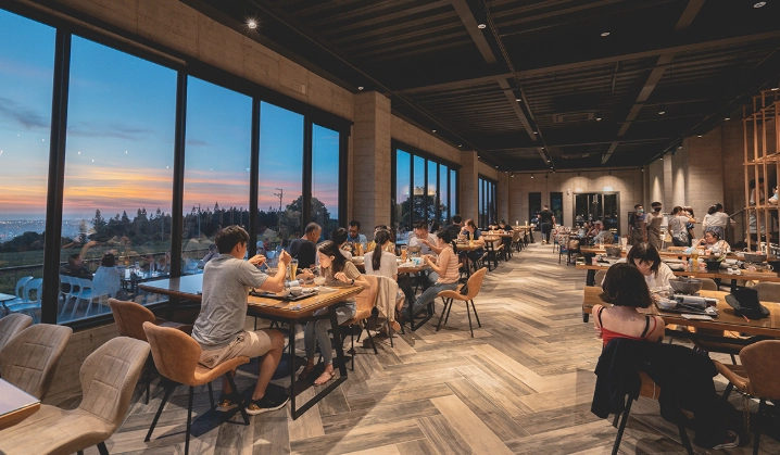 台中夜景咖啡廳