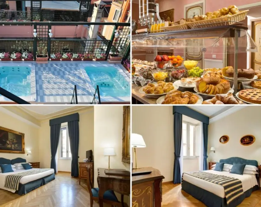 羅馬車站附近飯店