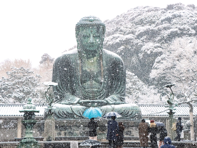 鎌倉大佛冬季旅遊