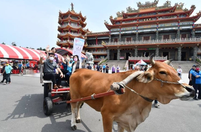 芳苑海牛車隊潮間帶集合點