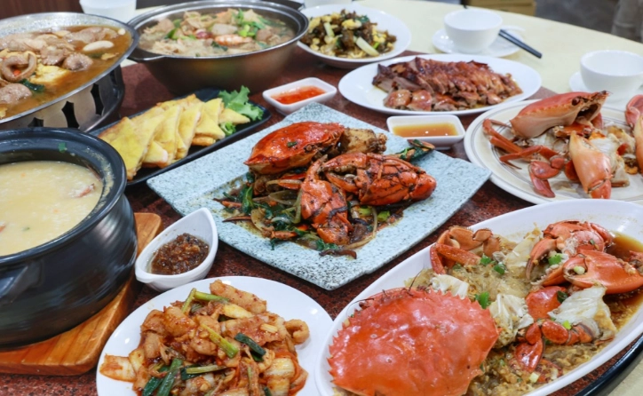 五星級飯店美食