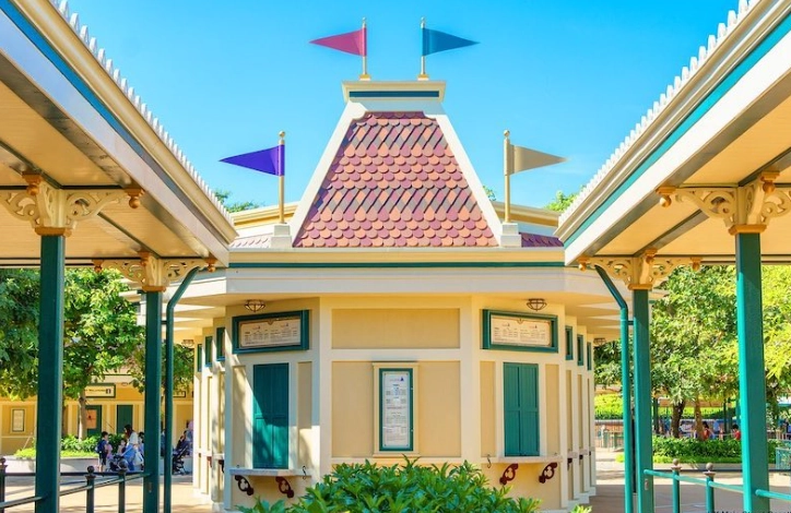 香港迪士尼提早入園入口