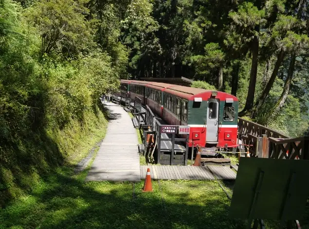 阿里山國家森林遊樂區的觀光景點