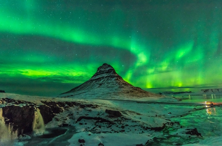 冰島天氣極光