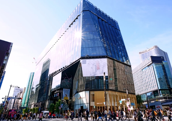 銀座 夜間 散策