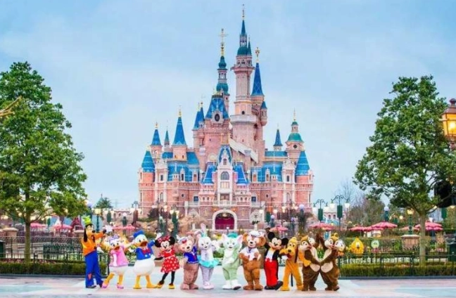 迪士尼多次進出