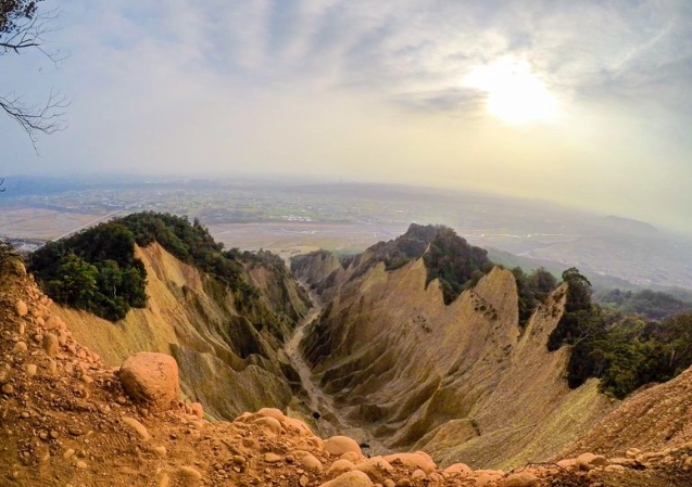 火炎山步道路線