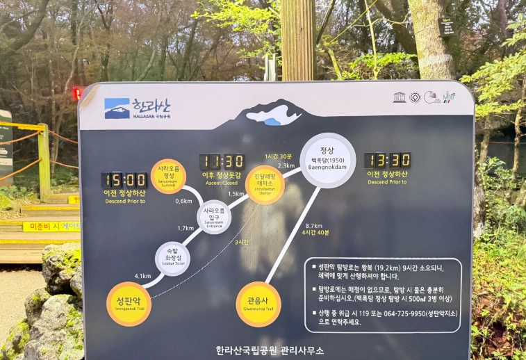 漢拏山證書攻略：完整申請指南與登山路線解析