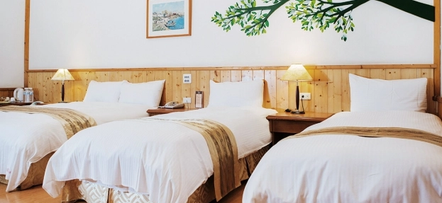 西湖渡假村小木屋