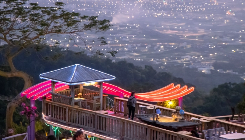 清境農場夜景 清境農場夜景