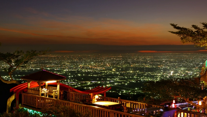 清境農場夜景 清境農場夜景