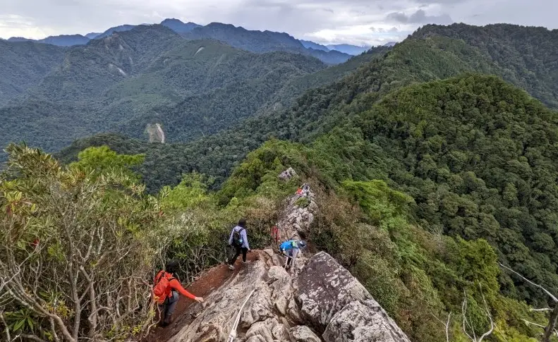 鳶嘴山登山