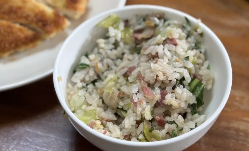 電鍋煮上海菜飯