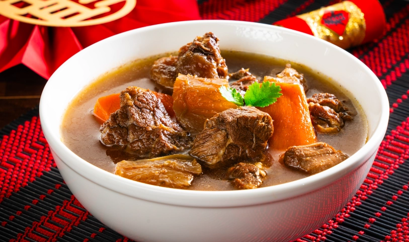 家常紅燒牛肉湯
