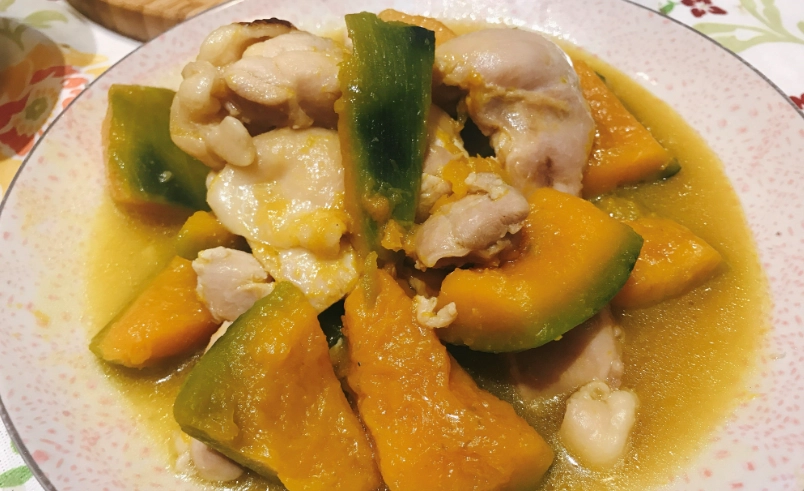 南瓜炒雞柳