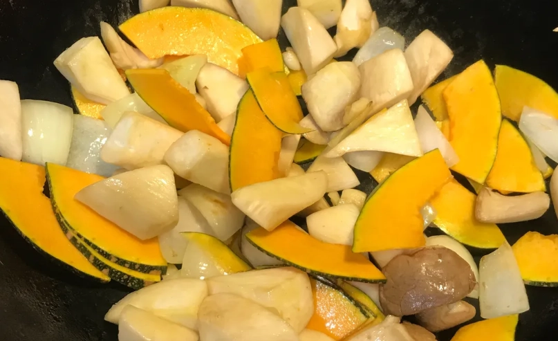 南瓜炒杏鮑菇食譜 南瓜炒杏鮑菇食譜