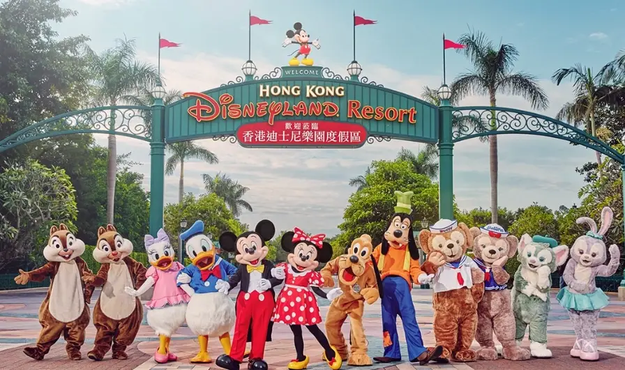 香港迪士尼路線攻略