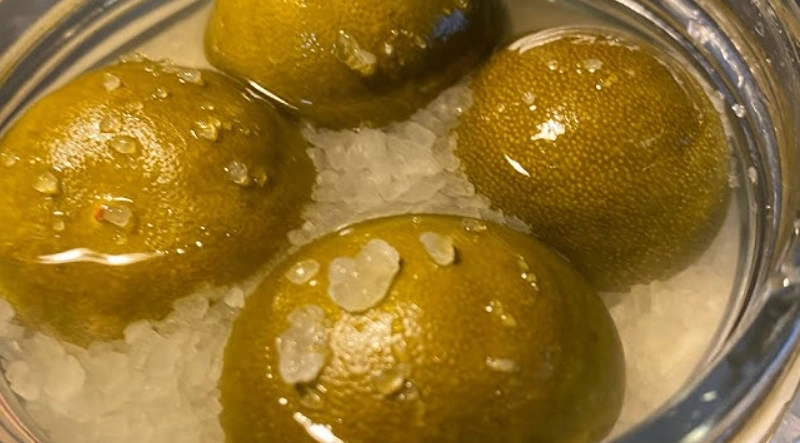 鹹檸檬保存方法