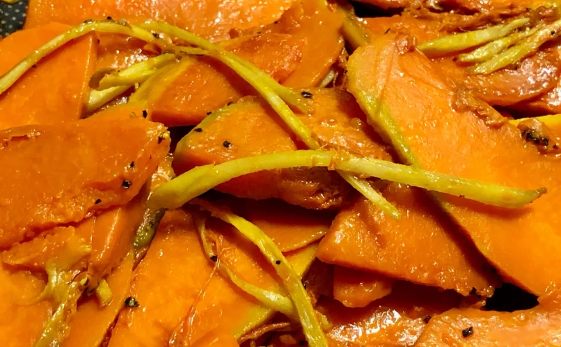 薑絲炒南瓜 食譜 薑絲炒南瓜 食譜