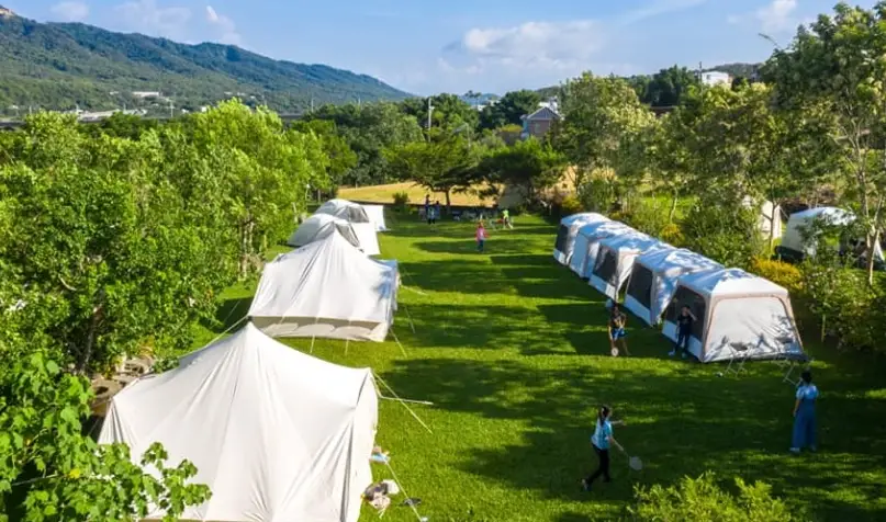 黃金梯田露營地 缺點