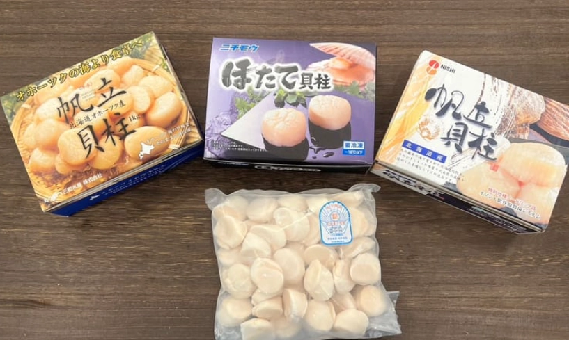 干貝生食 干貝生食