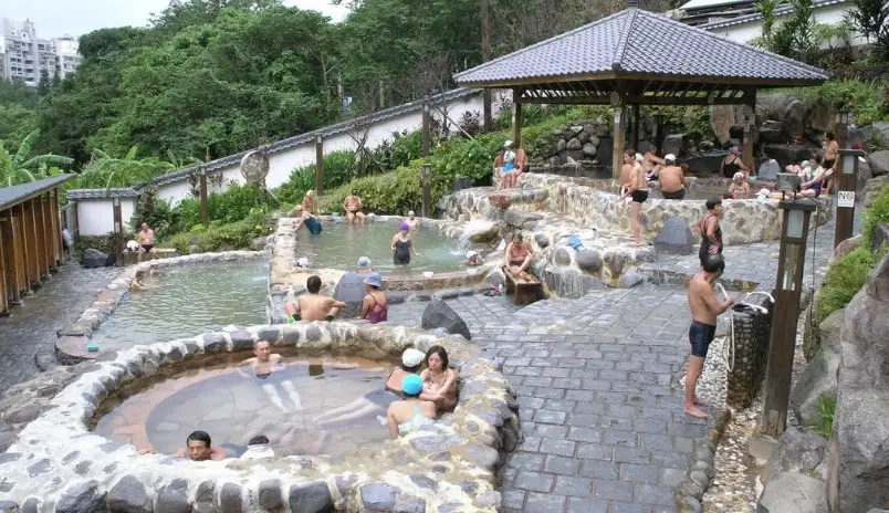 北投溫泉不住宿