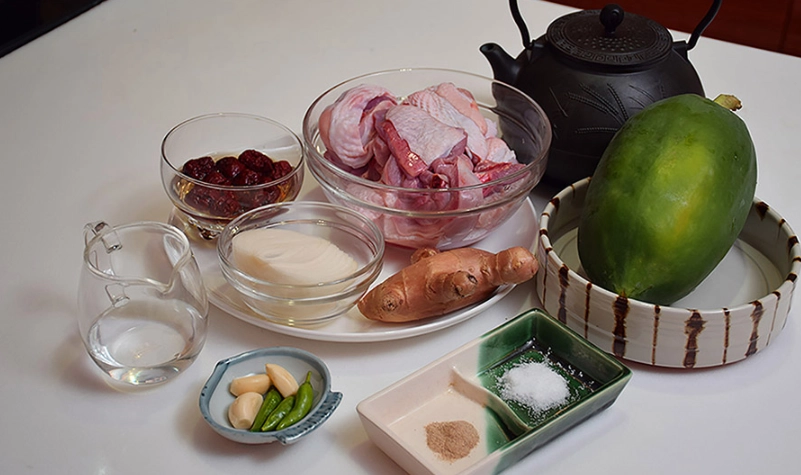 排骨湯材料準備 排骨湯材料準備