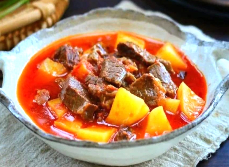 番茄牛肉汤食谱