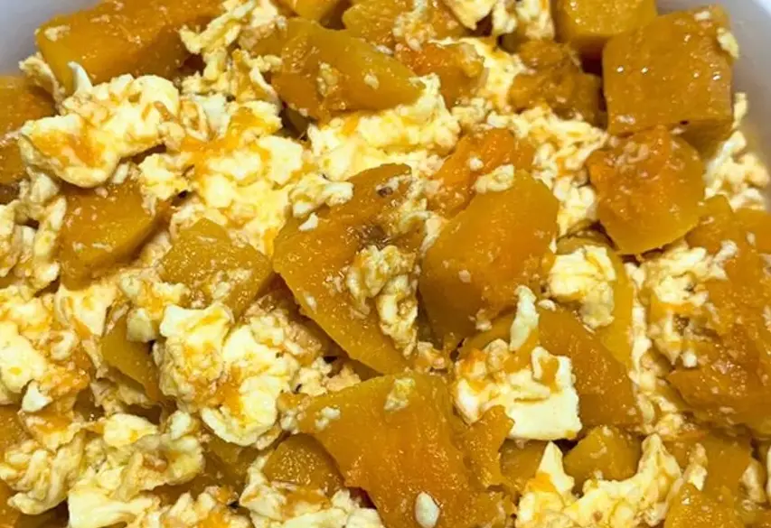 南瓜炒蛋食譜