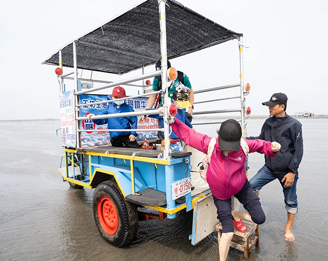 王功鐵牛車體驗