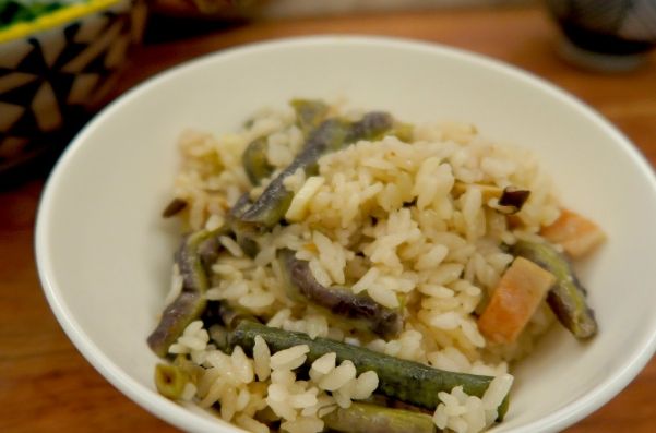 長豆料理