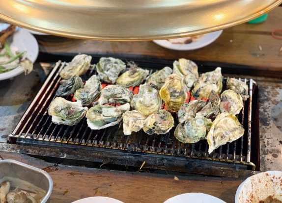 王功漁港美食