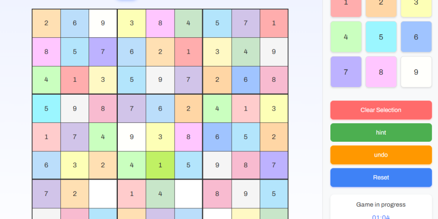 數獨線上遊戲 數獨線上遊戲