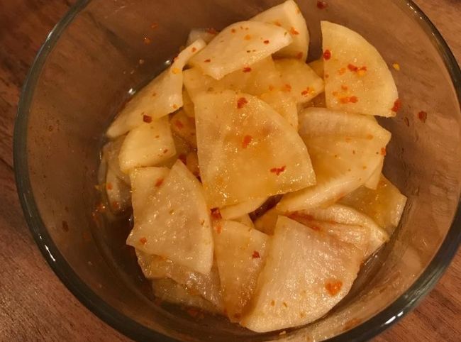 韓式酸蘿蔔食譜