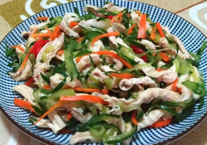 簡單涼拌雞絲食譜