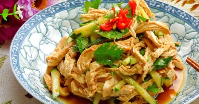 簡單涼拌雞絲食譜