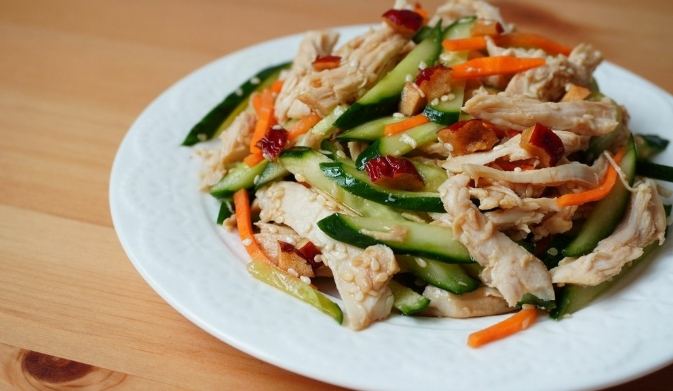 簡單涼拌雞絲食譜