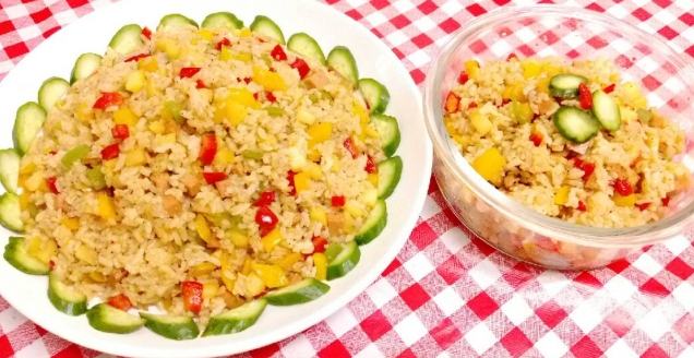 健康炒飯料理