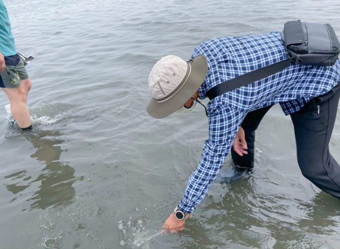 挖蛤蜊技巧 挖蛤蜊技巧