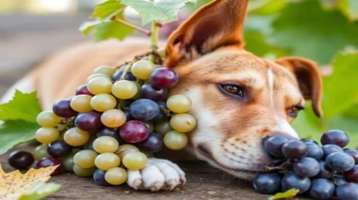 狗狗吃葡萄皮症狀 狗狗吃葡萄皮症狀