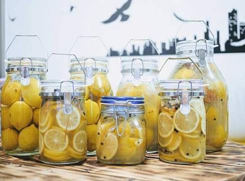 鹹檸檬切片技巧