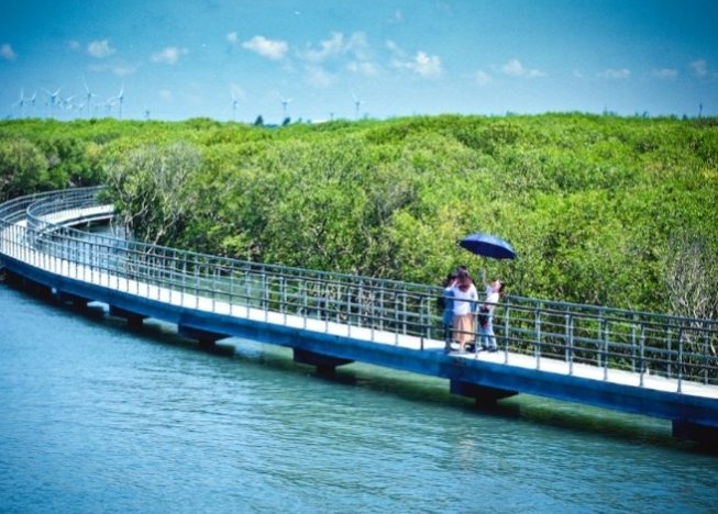 王功潮間帶步道