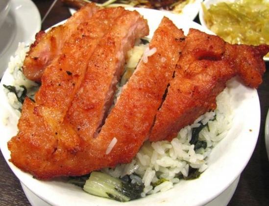 台灣排骨菜飯