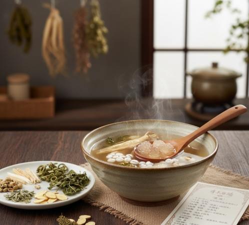 沙參玉竹麥冬湯