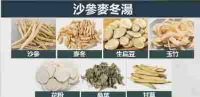 沙參玉竹麥冬副作用