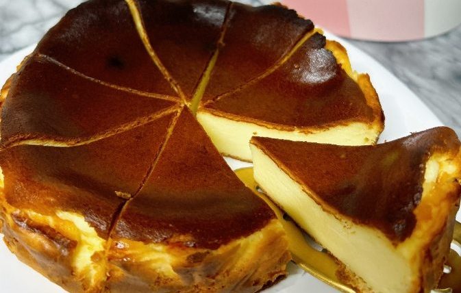 巴斯克乳酪蛋糕表面裂開