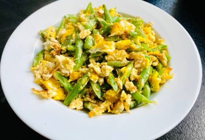 長豆炒蛋食譜
