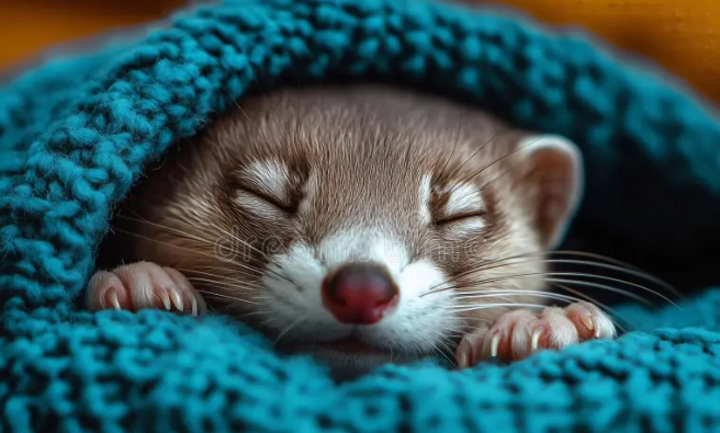 如何讓雪貂好好睡覺