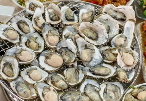 蚵仔燒烤 蚵仔燒烤