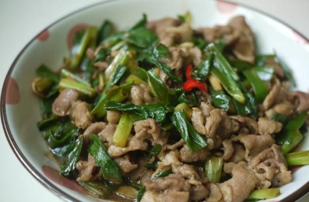 家常蔥爆豬肉片 家常蔥爆豬肉片